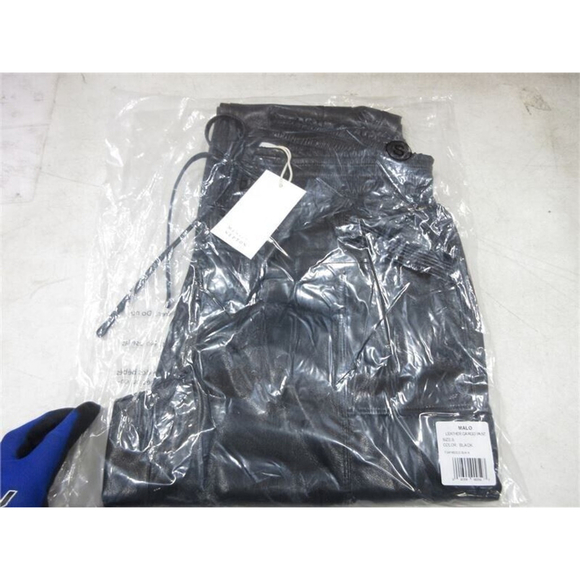 Melissa Nepton Malo Pants Faux Leather Cargo Joggers NWT $205 Small Black - Picture 4 of 7